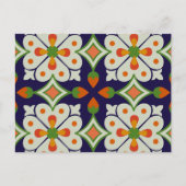 Oude hartentegels briefkaart (Voorkant)