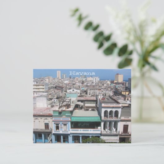 oude havana briefkaart (Staand voorkant)