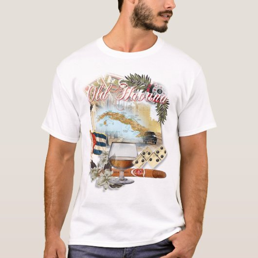 oude havana t-shirt (Voorkant)