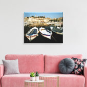 Oude haven canvas afdruk (Insitu (Woonkamer))