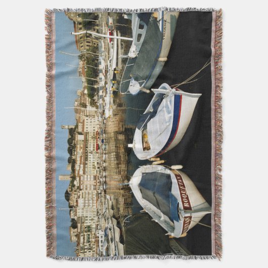 Oude haven deken (Voorkant Verticaal)