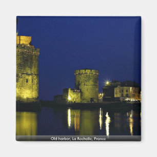 Oude haven, La Rochelle, Frankrijk Magneet