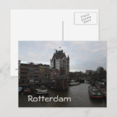 Oude haven, Rotterdam Briefkaart (Voorkant / Achterkant)
