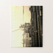 Oude havenoverzicht van Algiers Algerije Legpuzzel (Verticaal)