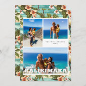 Oude Hawaï | Mele Kalikimaka Kerstkaart (Voorkant / Achterkant)