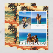 Oude Hawaï | Mele Kalikimaka Kerstkaart (Voorkant / Achterkant)