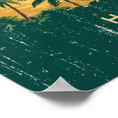 Oude Hawaïaanse Reisposters - Kauai Poster (Hoek)