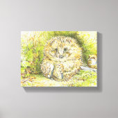 Oude heer Prickly Pin (Hedgel) (door Beatrix Potte Canvas Afdruk (Voorkant)
