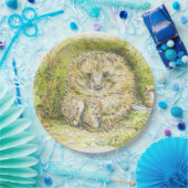 Oude heer Prickly Pin (Hedgel) (door Beatrix Potte Papieren Bordje (Feest)