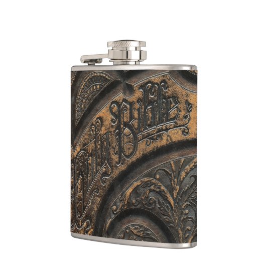 Oude heilige bijbel heupfles (Links)