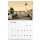 Oude heilige land foto aangepaste gezinsplanner kalender (Jan 2027)