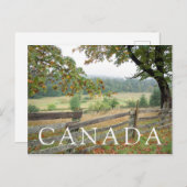 Oude hek op een Boerderij Briefkaart (Voorkant / Achterkant)