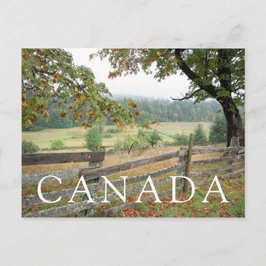 Oude hek op een Boerderij Briefkaart (Voorkant)