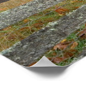 Oude hek op een Boerderij Poster (Hoek)