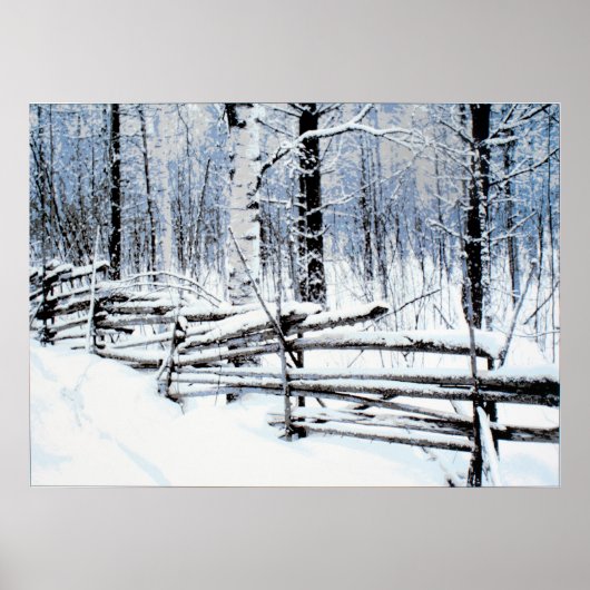 Oude hek poster (Voorkant)