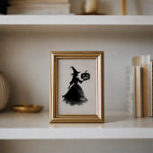 Oude heks Jack-o-Lantern Halloween-poster Poster