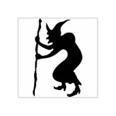 Oude hekserijstempel rubberstempel (Afrduk)