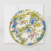 Oude Hemelbol, Arabische Sfeer, Sterrenbeelden Kaart (Voorkant)