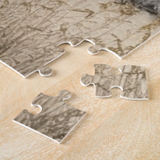 Oude herenhuis Jigzaag Puzzle uit 1920 Legpuzzel (Zijkant)