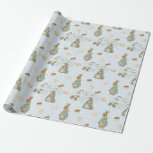 Oude herfst Engelse konijn Cadeaupapier (Uitgerold)