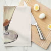 Oude hete fudge ijs sundae desserts theedoek (Quarter Fold)