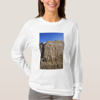 Oude hiërogliefen op muur, Tempel van Karnak,
