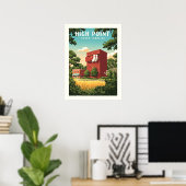 Oude High Point North Carolina Poster (Thuiskantoor)