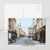 Oude High St. Kilkenny stad Ierland Briefkaart (Voorkant / Achterkant)