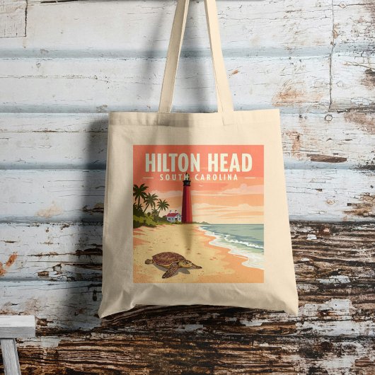 Oude Hilton Head South Carolina Tote Bag
