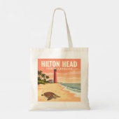 Oude Hilton Head South Carolina Tote Bag (Achterkant)