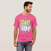 Oude Hip Hop Urban Rap School T-shirt (Voorkant volledig)