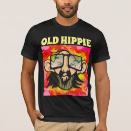 OUDE HIPPIE MANNEN VERJAARDAG T-SHIRTS