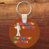 Oude Hippies Sleutelhanger (Voorkant)