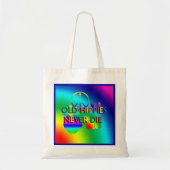 Oude Hippies sterven nooit Canvas tas (Voorkant)