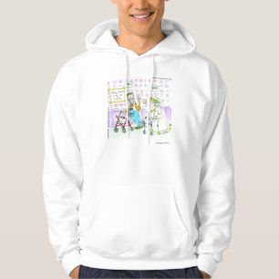 Oude Hippies Thuis Grappige Trui door Rick London Hoodie