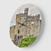 Oude historische sites, Castle Ruins of Britain Grote Klok (Hoek)