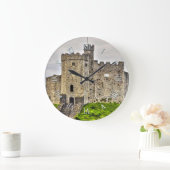 Oude historische sites, Castle Ruins of Britain Grote Klok (Huis)