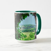 Oude historische sites, Castle Ruins of Britain Mok (Voorkant rechts)