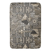 Oude Historische Symbolen Tattoo stijl Badmat (Voorkant Verticaal)