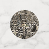 Oude Historische Symbolen Tattoo stijl Confetti (Kleine voorkant)