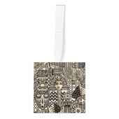 Oude Historische Symbolen Tattoo stijl Decoratie (Voorkant)