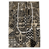 Oude Historische Symbolen Tattoo stijl Medium Cadeauzakje (Achterkant)