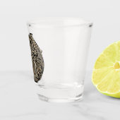 Oude Historische Symbolen Tattoo stijl Shot Glas (Rechts)