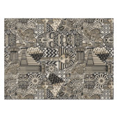 Oude Historische Symbolen Tattoo stijl Tafelkleed (Voorkant (Horizontaal))