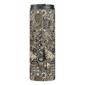 Oude Historische Symbolen Tattoo stijl Thermosbeker (Achterkant)