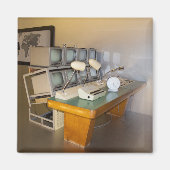 oude historische tv studio magneet (Voorkant)