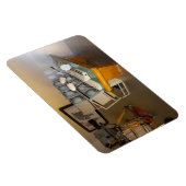 oude historische tv studio magneet (Rechterzijde)