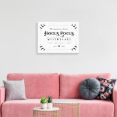 Oude Hocus Pocus Apotheek Zwart en Wit Canvas Afdruk (Insitu (Woonkamer))