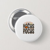 Oude Hocus Pocus Halloween Pompoen Shirt Ontwerp Ronde Button 5,7 Cm (Voorkant /achterkant)