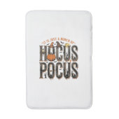 Oude Hocus Pocus Halloween Pompoen T-shirt Ontwerp Badmat (Voorkant Verticaal)